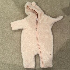 Baby gap fleece suit